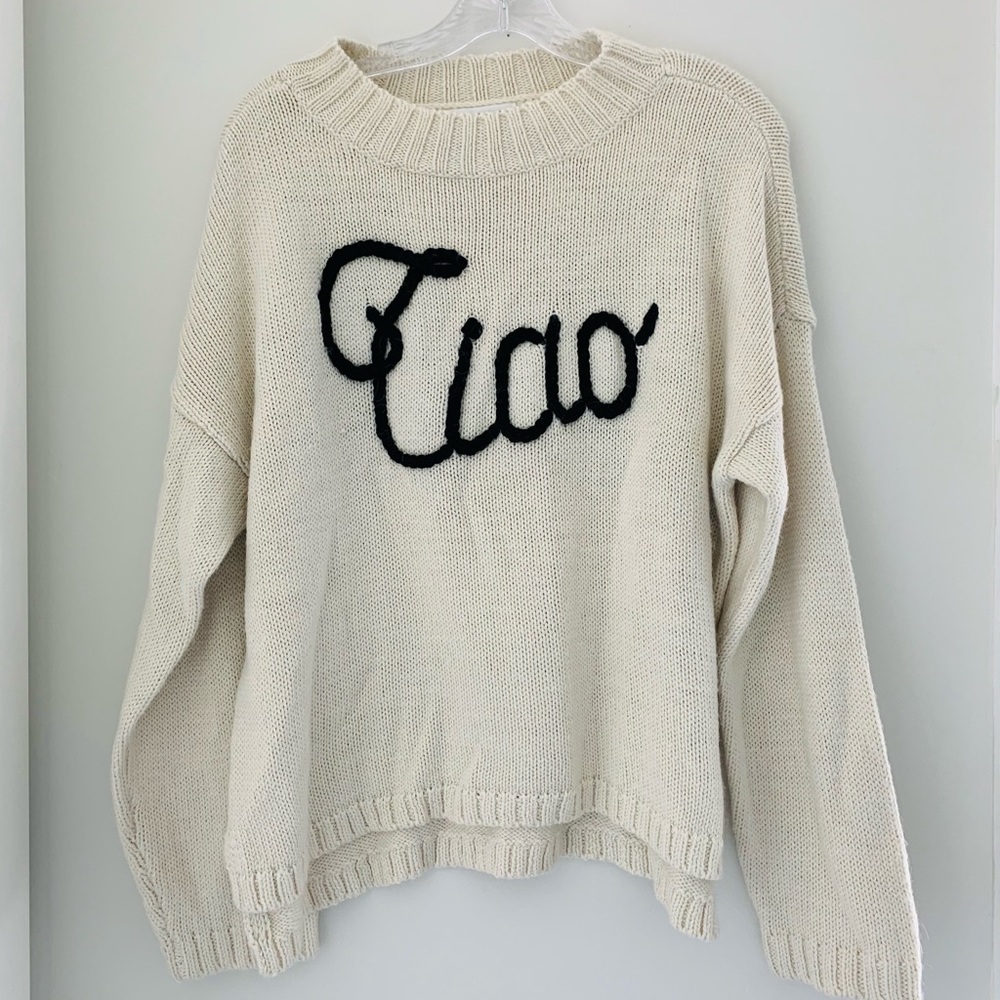 ‘ciao bella’ Wildfox Sweater